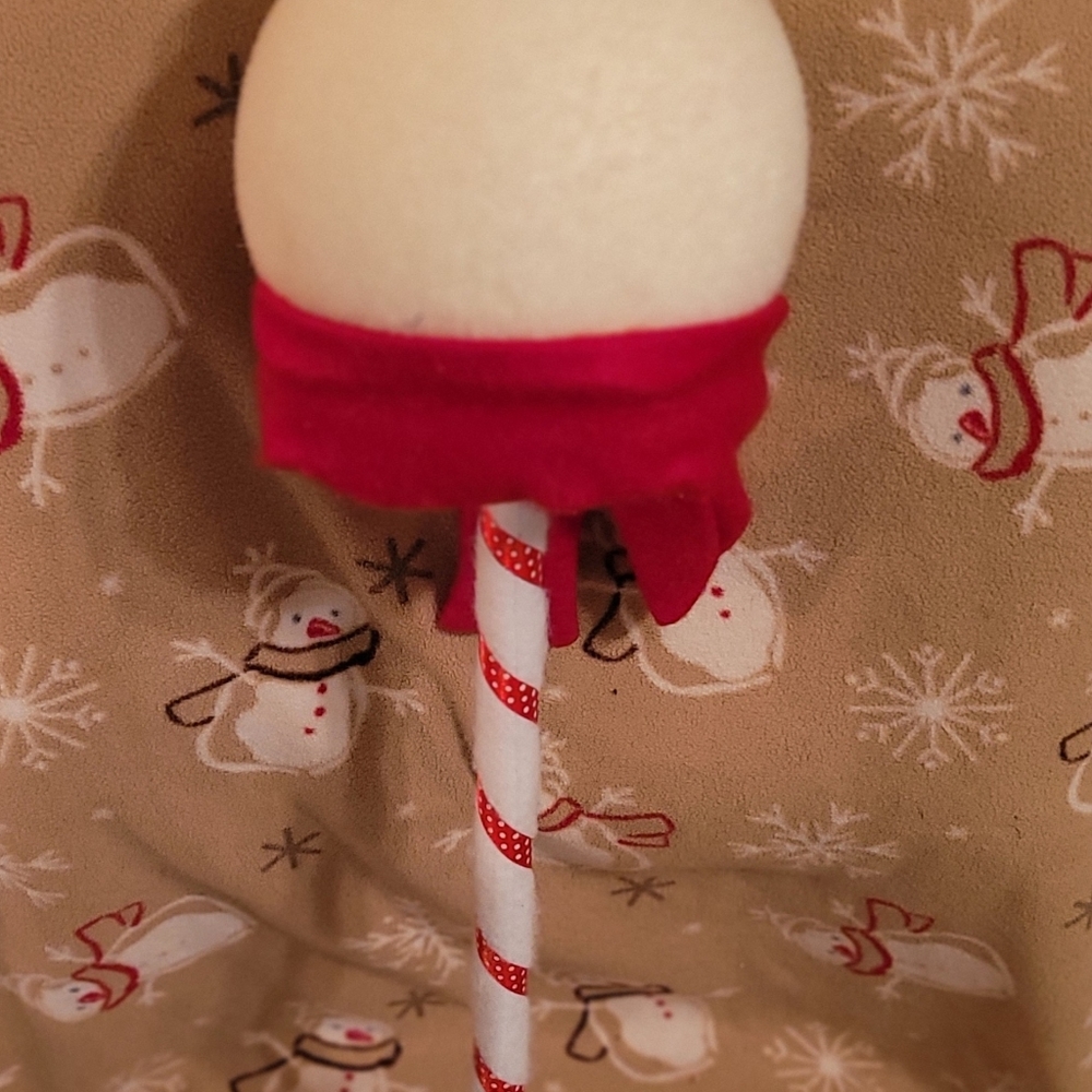 Snowman tree topper - Picture 3 of 5